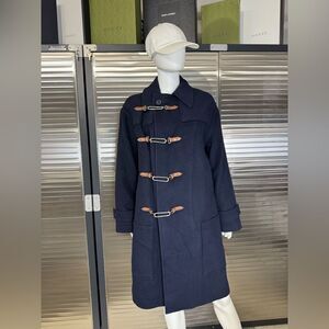 RALPH LAUREN Purple Label Fintona Wool Toggle Buckle Coat Size 4